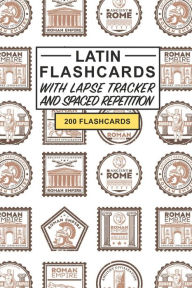 Title: Latin Flashcards: Create your own Latin Flashcards. Learn Latin words and Improve Latin vocabulary with Active Recall - includes Spaced Repetition and Lapse tracker (200 cards), Author: Flashcard Notebooks