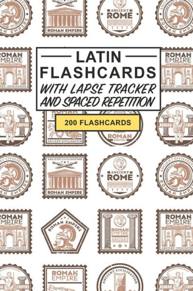 Latin Flashcards: Create your own Latin Flashcards. Learn Latin words and Improve Latin vocabulary with Active Recall - includes Spaced Repetition and Lapse tracker (200 cards)