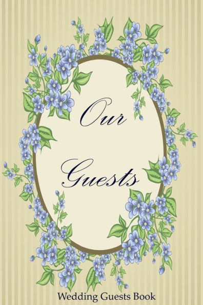 our guests: wedding guests book