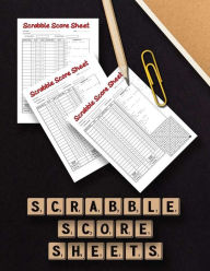 Title: Scrabble Score Sheet: Scrabble Game Record Book, Scrabble Score Keeper, Scrabble Score Pad for 2 players, Author: AASD Niss