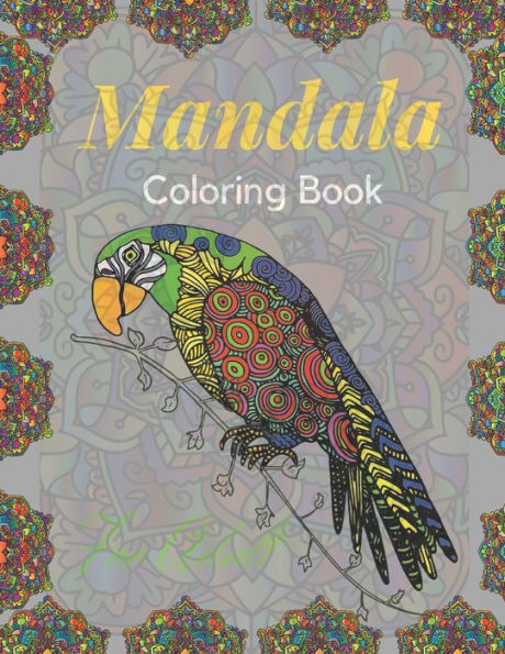 Mandala Coloring Book For Adult: Art Activity Book for Creative Kids Featuring 104 Unique