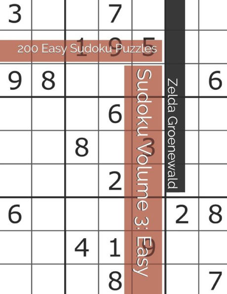 Sudoku Volume 3: 200 Easy Sudoku Puzzles