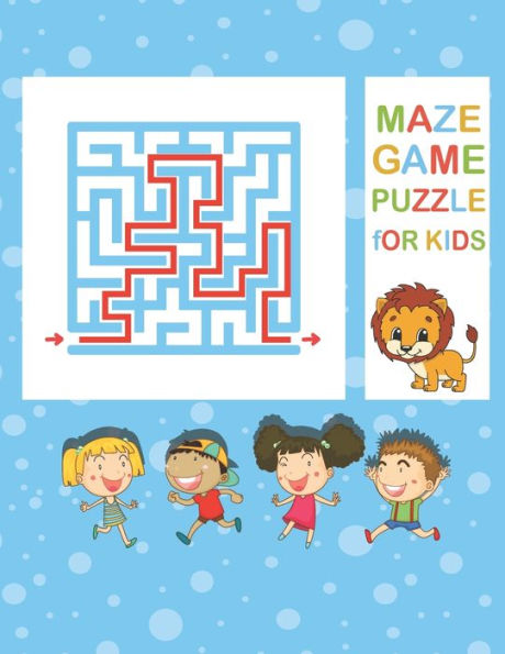 Maze Game Puzzle For kids: unique gift for your Kid Fun Maze Game Puzzle BOOK