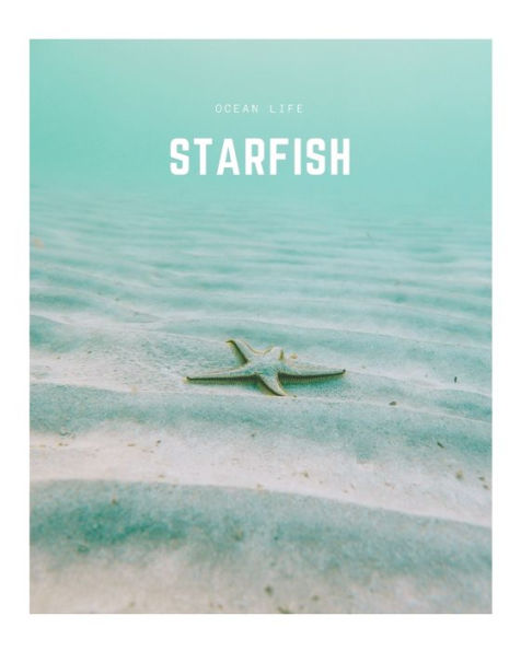 Starfish: A Decorative Book ? Perfect for Stacking on Coffee Tables & Bookshelves ? Customized Interior Design & Home Decor