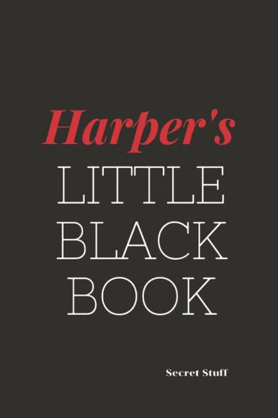 Harper's Little Black Book: Harper's Little Black Book