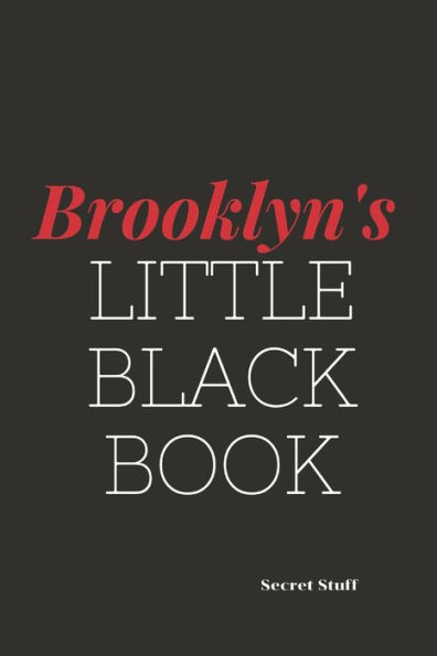 Brooklyn's Little Black Book: Brooklyn's Little Black Book