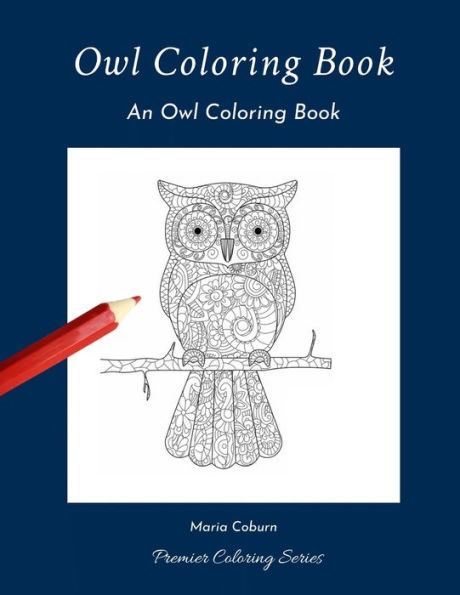 OWL COLORING BOOK: An Owl Coloring Book