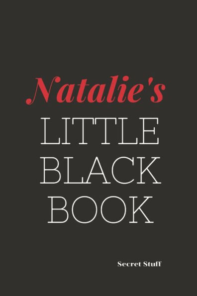 Natalie's Little Black Book: Natalie's Little Black Book