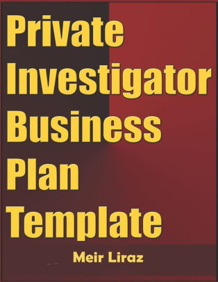 private investigator business plan