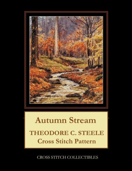 Autumn Stream: Theodore C. Steele Cross Stitch Pattern