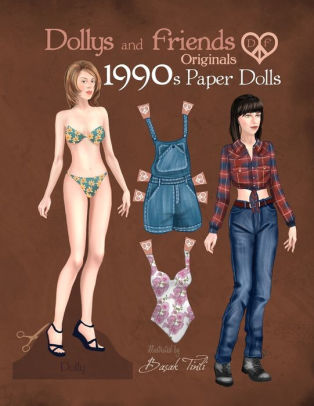 dress up paper dolls books