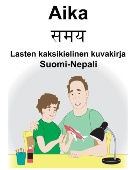 Suomi-Nepali Aika/??? Lasten kaksikielinen kuvakirja