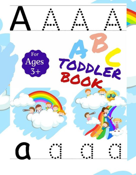 ABC Toddler book: My Alphabet Coloring & Trace Letters Book with The Learning Owl: Fun Coloring and Handwriting Workbook for Kids Ages 3+