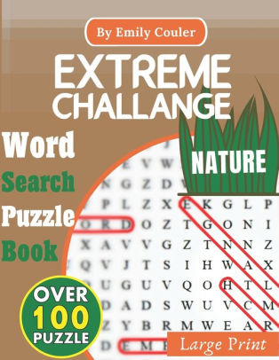 extreme challange nature word search puzzle book nature vocabulary