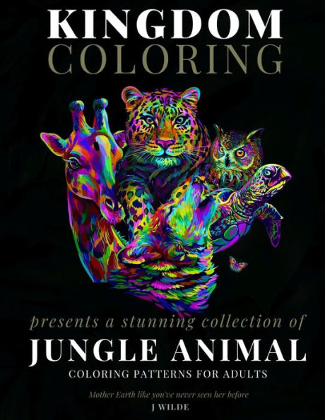 Animal Coloring Book For Adults: A Mindfulness Coloring Book With