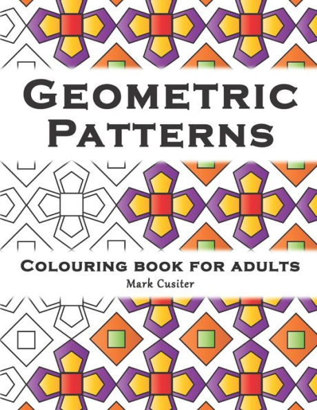 Geometric Patterns: Colouring Book for Adults