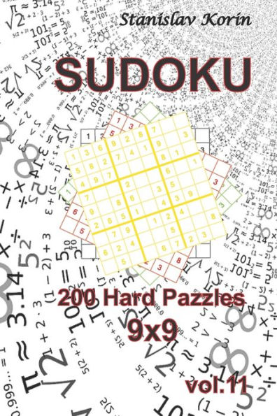 Sudoku: 200 Hard Puzzles 9x9 vol. 11