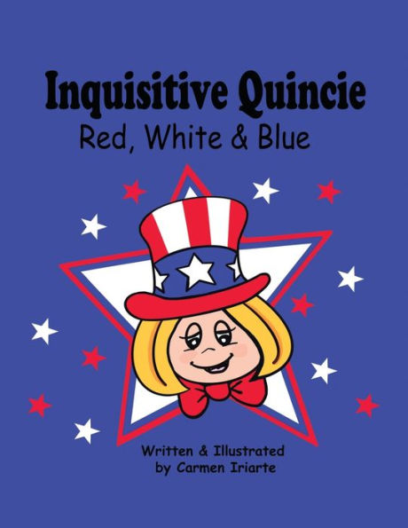 Inquisitive Quincie Red, White & Blue