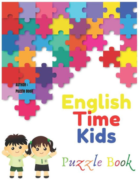 English Time Kids Puzzle Book: Word Search for Kids Ages 4 - 8