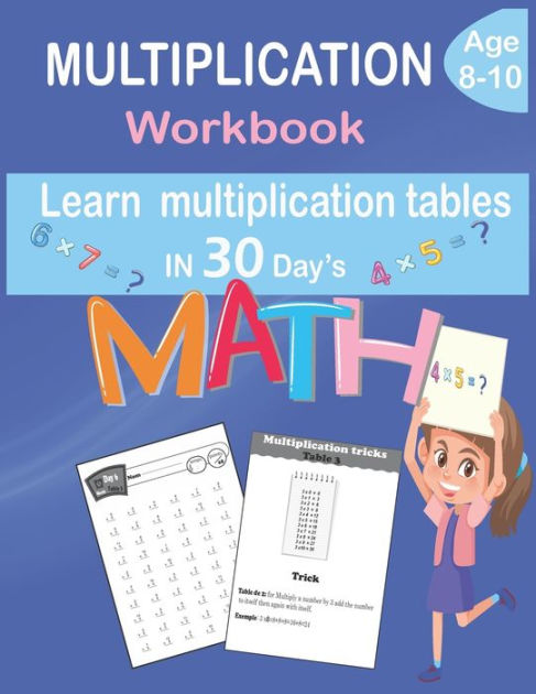 multiplication workbook: learn multiplication tables in 30 days ...