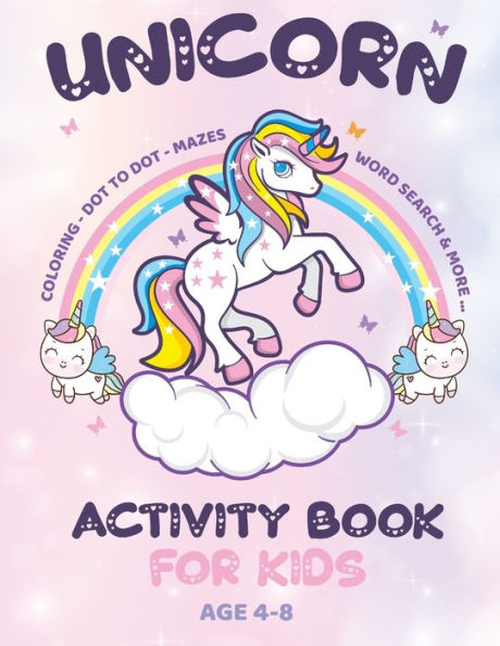 Unicorn Coloring Book for Kids: Activity magical unicorn coloring book for kids Gift For unicorn lovers For Kids Of All Ages ("8.5x11")