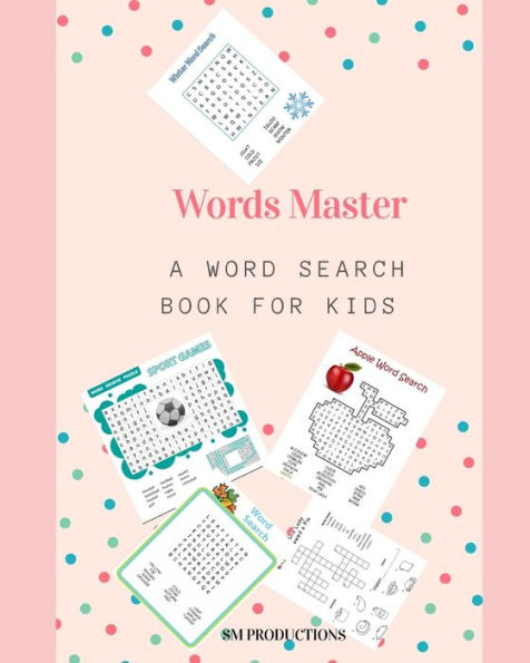 Words Master: A word search book for kids