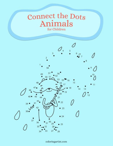 Connect the Dots Animals for Children