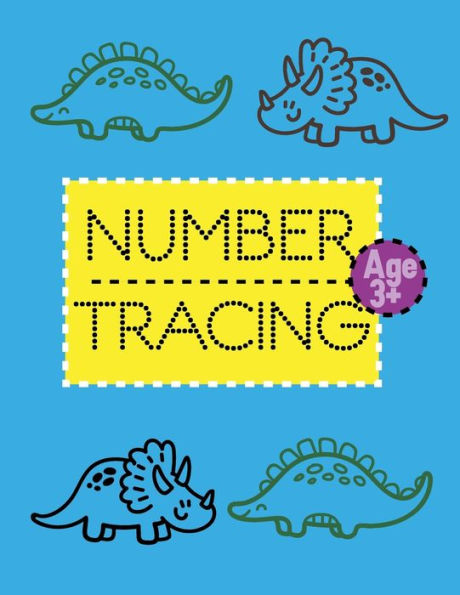 Number Tracing Book for Kids Age 3-5: Trace Numbers 1 to 20 ! Books for Kids Ages 3-5,Preschools and Kindergarten.
