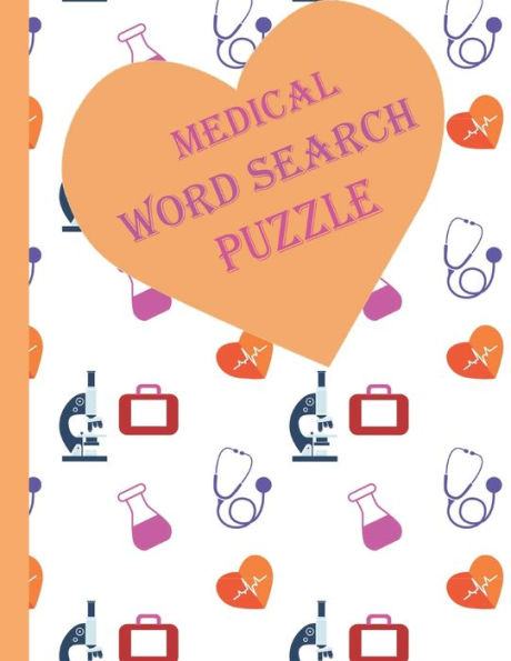 medical word search puzzle: fun puzzles 400 Word Search for doctors pharmacist dentist nurses and more - An Adult Activity Book and brain games anatomy human body and Physiology
