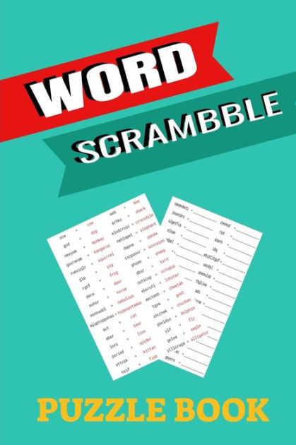 Word Scrambble Puzzle Book: Word Scrabble Puzzles Volume 2 Learn And ...