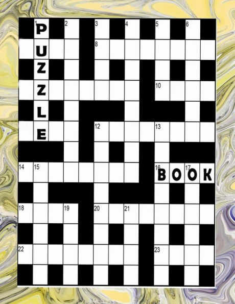 Puzzle Book: An activity puzzle book with crosswords, wordsearch, futoshiki and more!