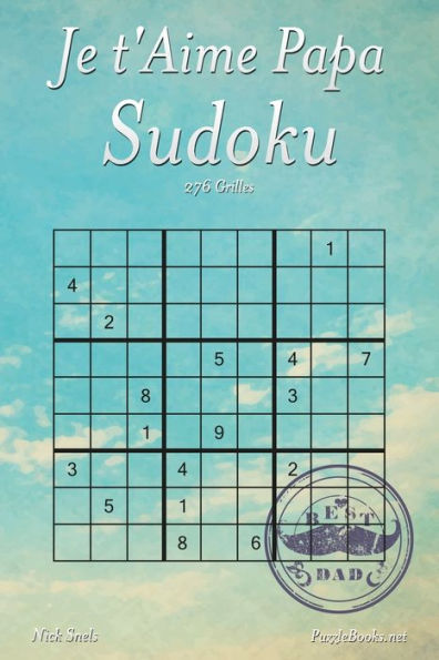 Je t'Aime Papa Sudoku - 276 Grilles
