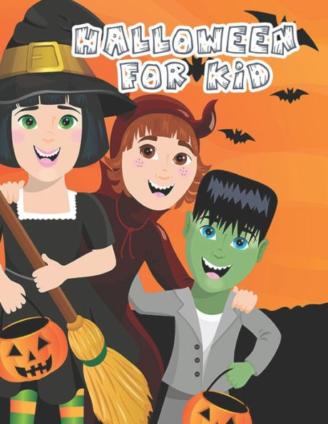 HALLOWEEN FOR KID: This Halloween Coloring Book For Kids, A Spooky Coloring Book For Creative Children