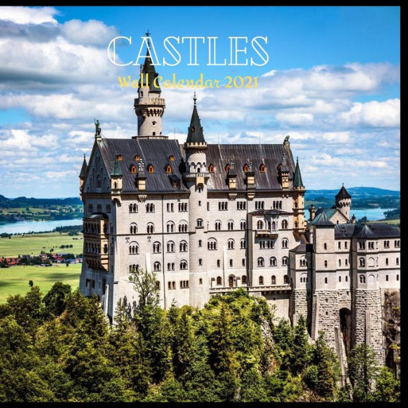 Castles Wall Calendar 2021: Great gifts ideas for teacher and for special holidays ( Christmas, Halloween and Thanksgiving Hanukkah Day) birthdays party
