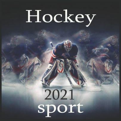 sport Hockey: 2021 Wall & Office Calendar, 12 Month Calendar HAPPY KIDS