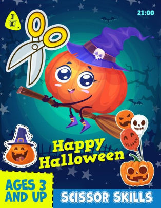 Download Happy halloween Scissor Skills Ages 3 and UP: happy ...