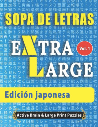 Sopa De Letras Edicion Japonesa By Active Minds Large Prints Paperback Barnes Noble