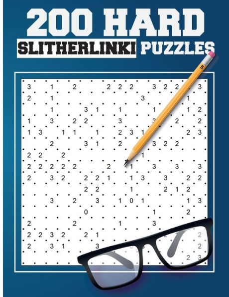 200 Hard Slitherlink Puzzles: Japanese Puzzles