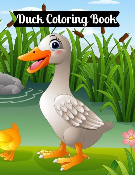 Duck Coloring Book: An Adult Coloring Book of 50 Zentangle Ducks, A Coloring Book for Adults Featuring Beautiful Duck