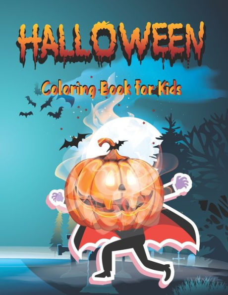 Halloween Coloring Book for kids: Happy Halloween Coloring Book for cute kids who loves surprise gift