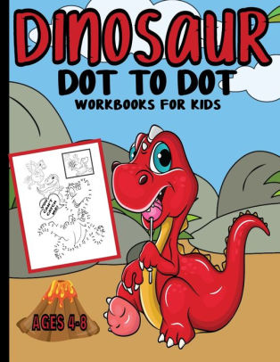 dinosaur dot to dot book