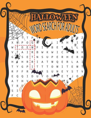 Halloween Word Search For Adults: Halloween Coloring Pages with Word Search Puzzle by Pixel ...