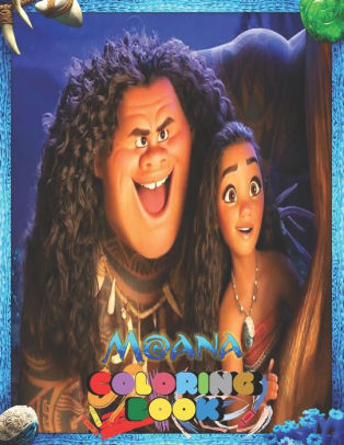 Moana Coloring Books In Bulk - Historias Una