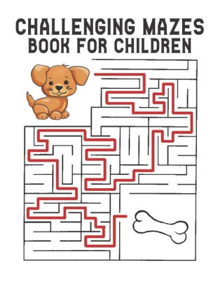 mazes book for children challenging mazes maze puzzles activity book