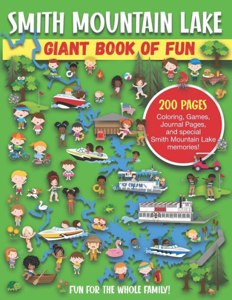 Lake Giant Book of Fun: Coloring, Games, Journal Pages