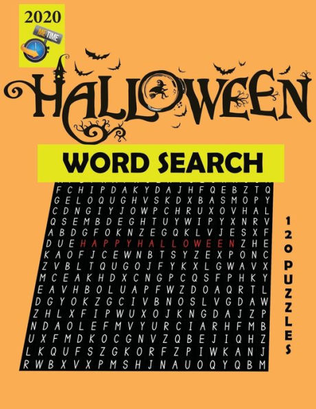 Me Time Halloween Word Search