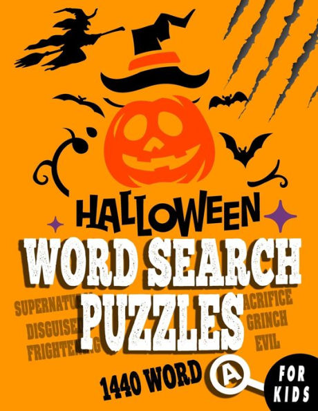 Halloween Word Search Puzzles for Kids: Funny Halloween Activity Book for Kids Let your kids creativity run wild!