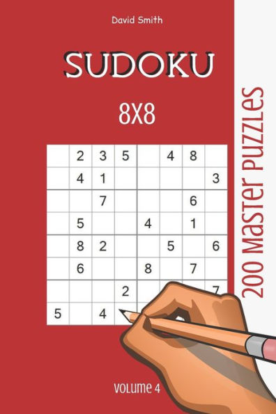 Sudoku 8x8 - 200 Master Puzzles vol.4