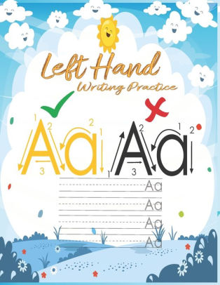left hand writing practice left handed notebooks for kids