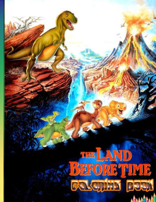 the land before time coloring book: Cute coloring book,Great Coloring